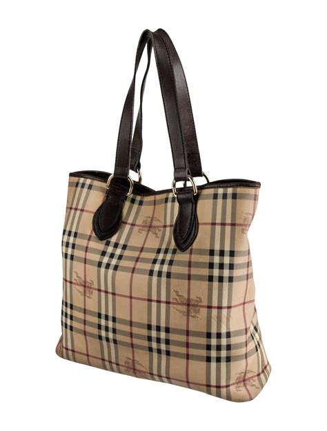 burberry archive logo tote|Burberry haymarket tote.